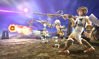 Illustration for article titled We Like Kid Icarus: Uprising So Far, Because It's Weird.